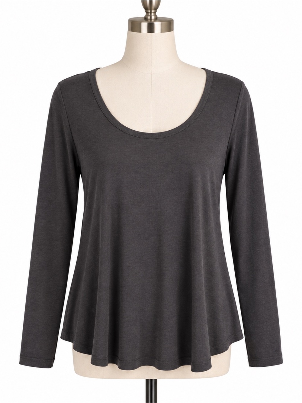 Wilfred Free gray scoop neck long sleeve flowy lounge top M